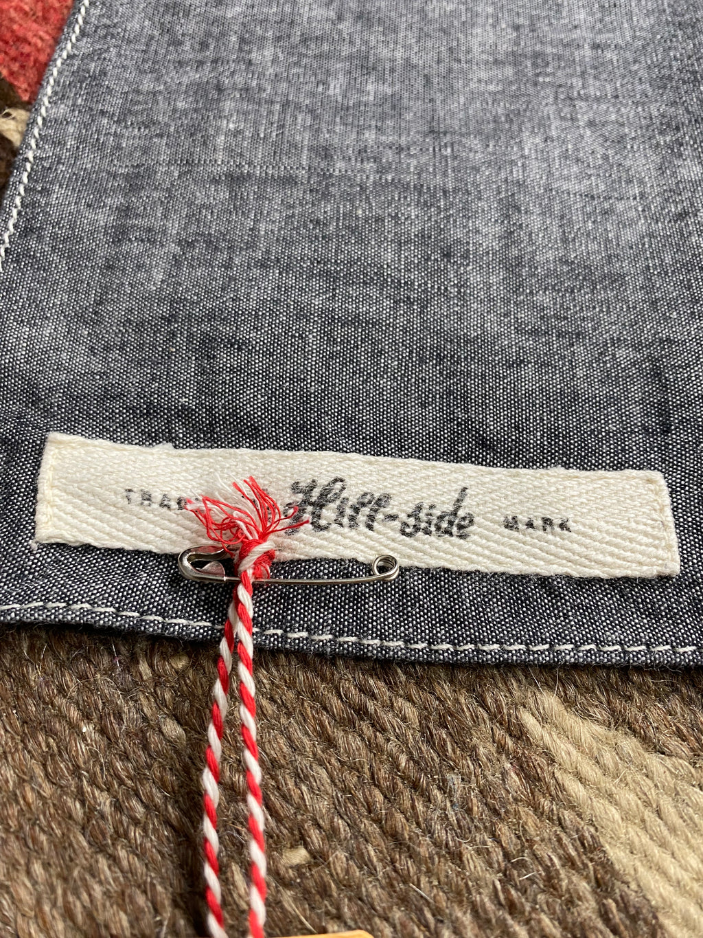 The Hill-Side Chambray Selvedge Scarf