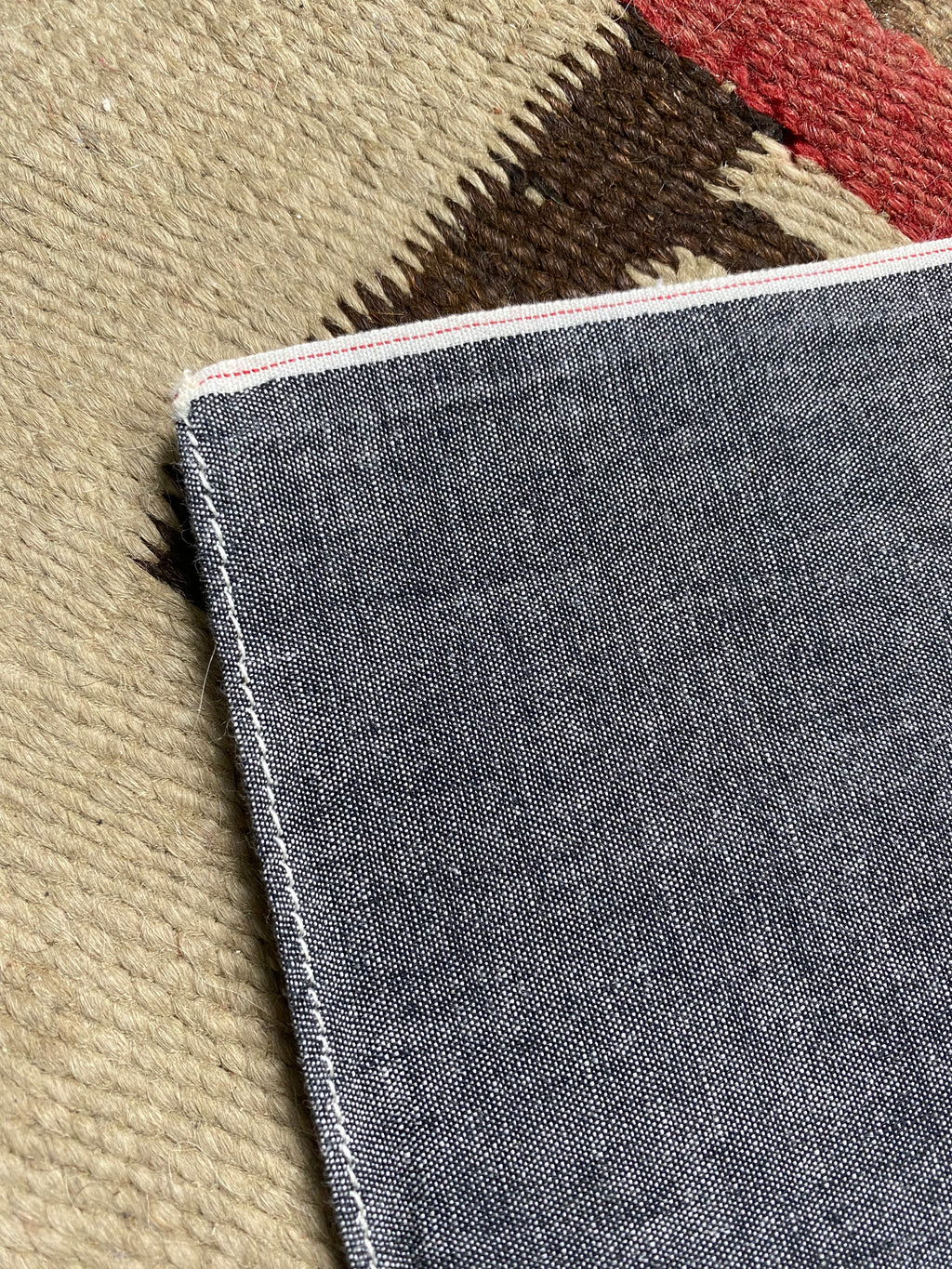 The Hill-Side Chambray Selvedge Scarf