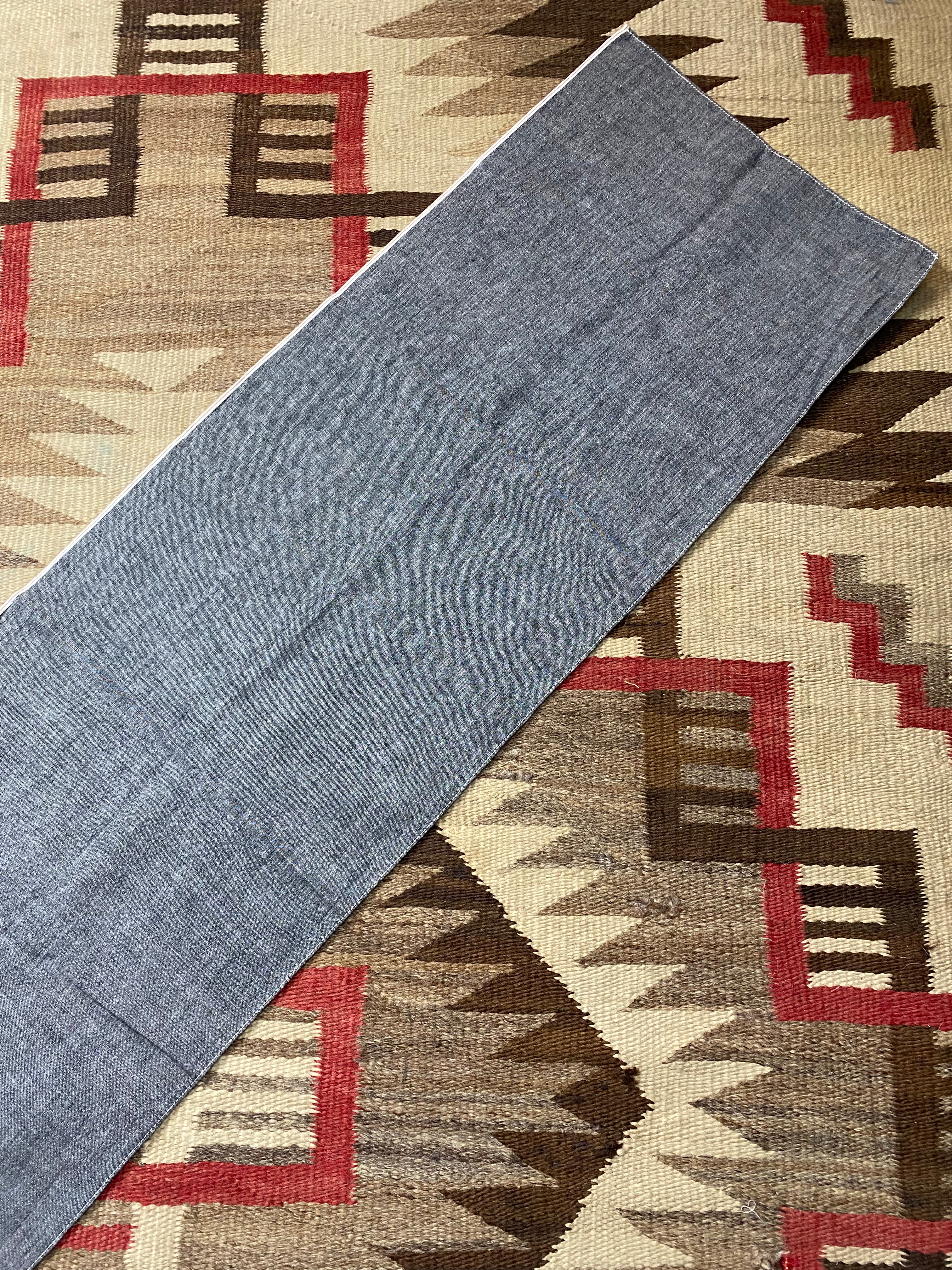 The Hill-Side Chambray Selvedge Scarf