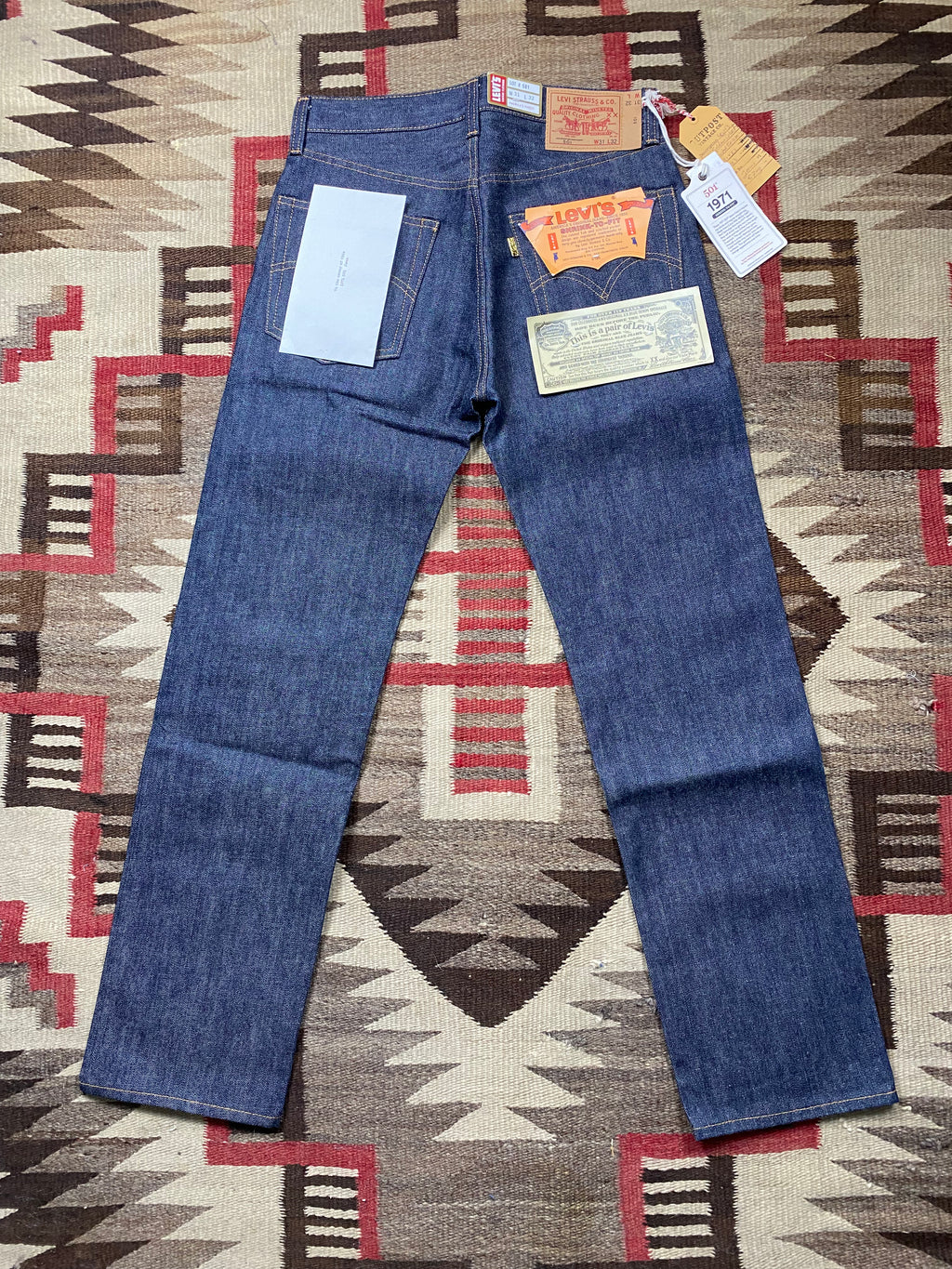 Levi's Vintage Clothing ''Golden Ticket'' 1971 501 Selvedge Jeans