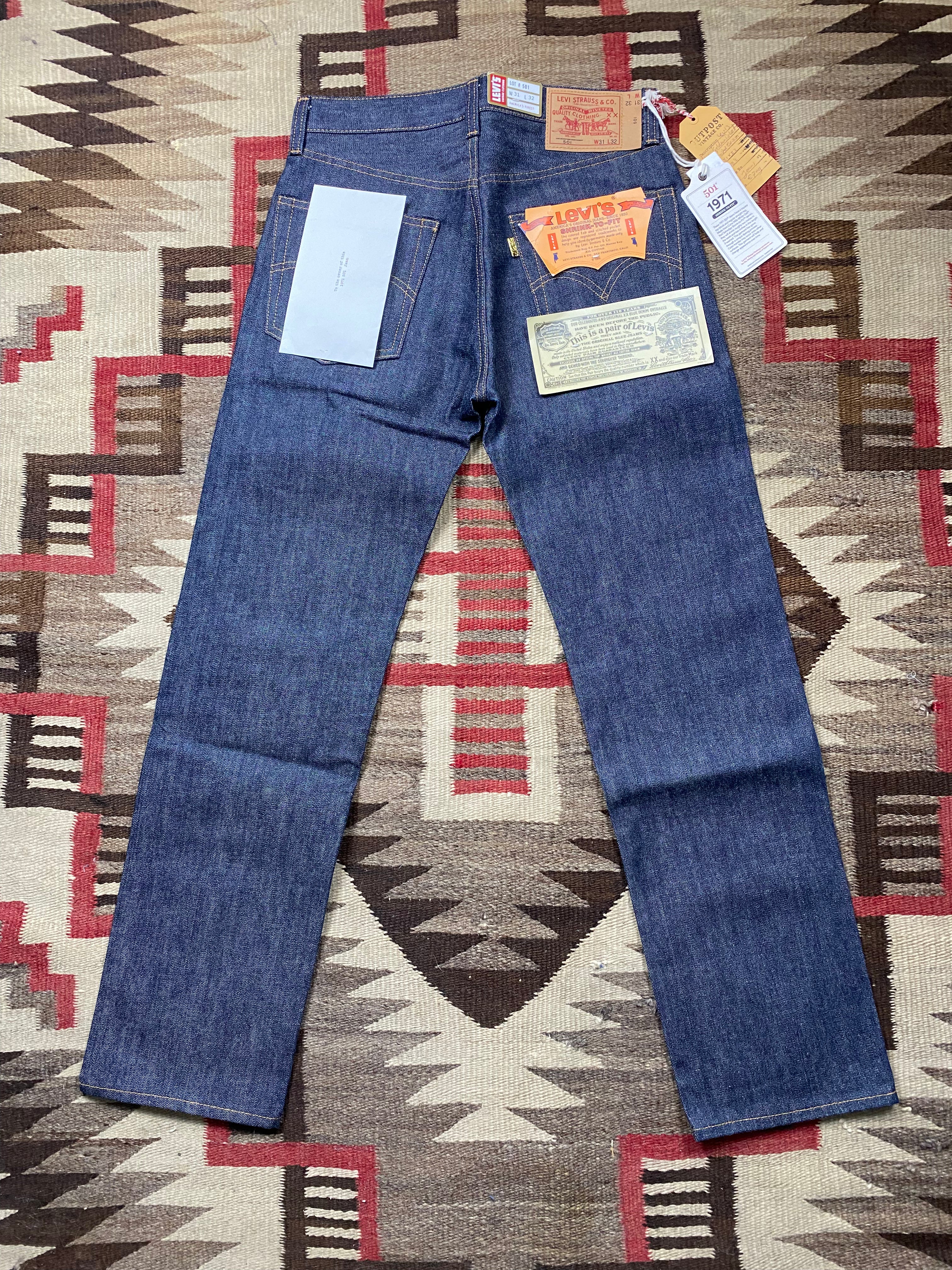 Levi's Vintage Clothing ''Golden Ticket'' 1971 501 Selvedge Jeans