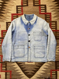 Adolphe Lafont 1960's Faded & Repaired Moleskine Jacket