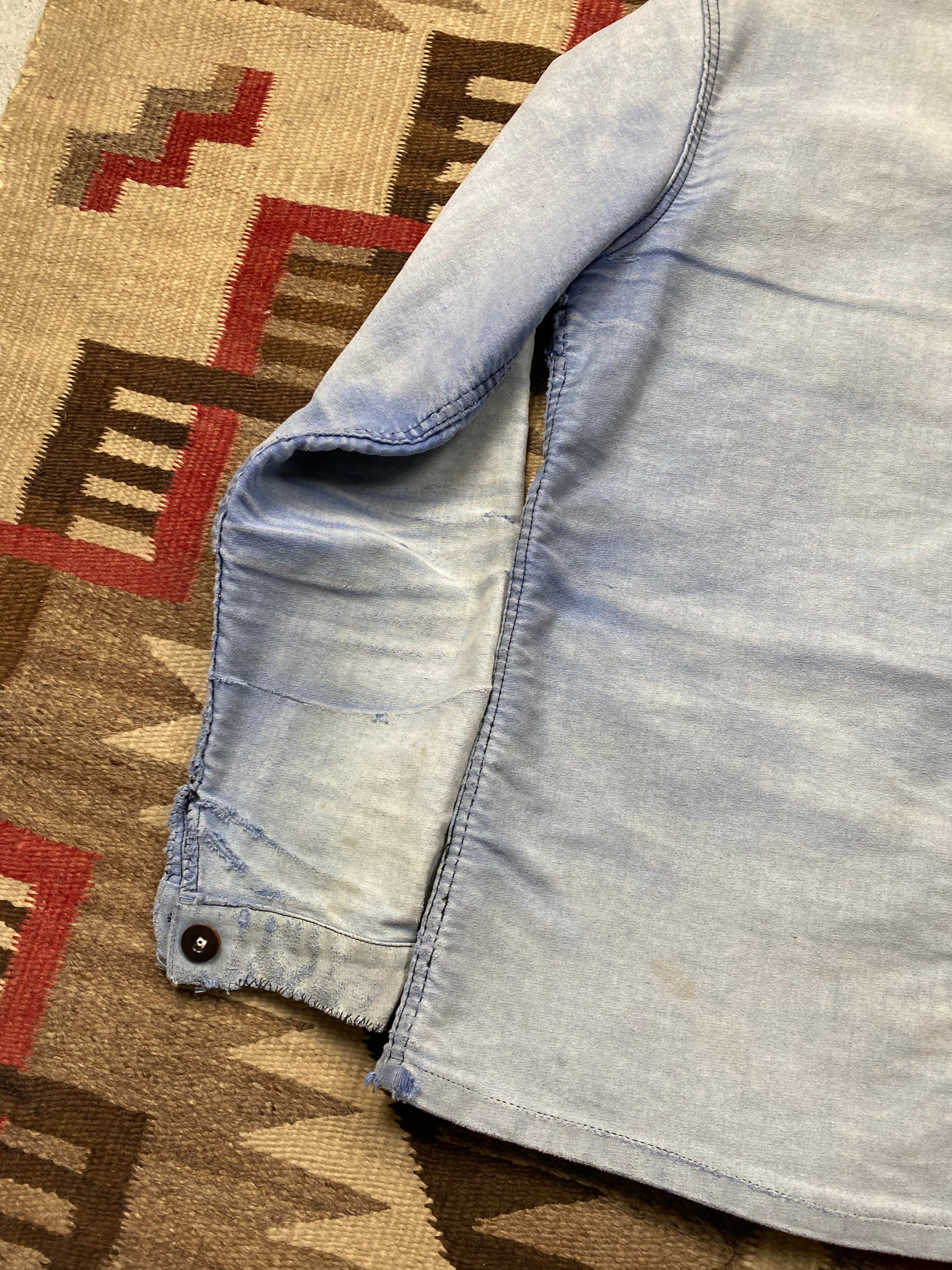 Adolphe Lafont 1960's Faded & Repaired Moleskine Jacket