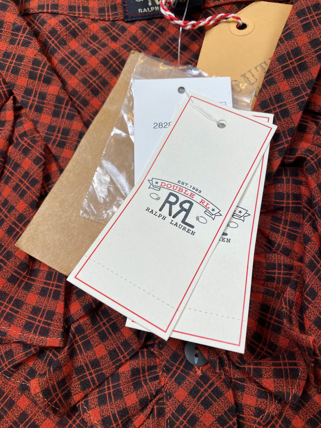 RRL Voile Ruffle Western Blouse