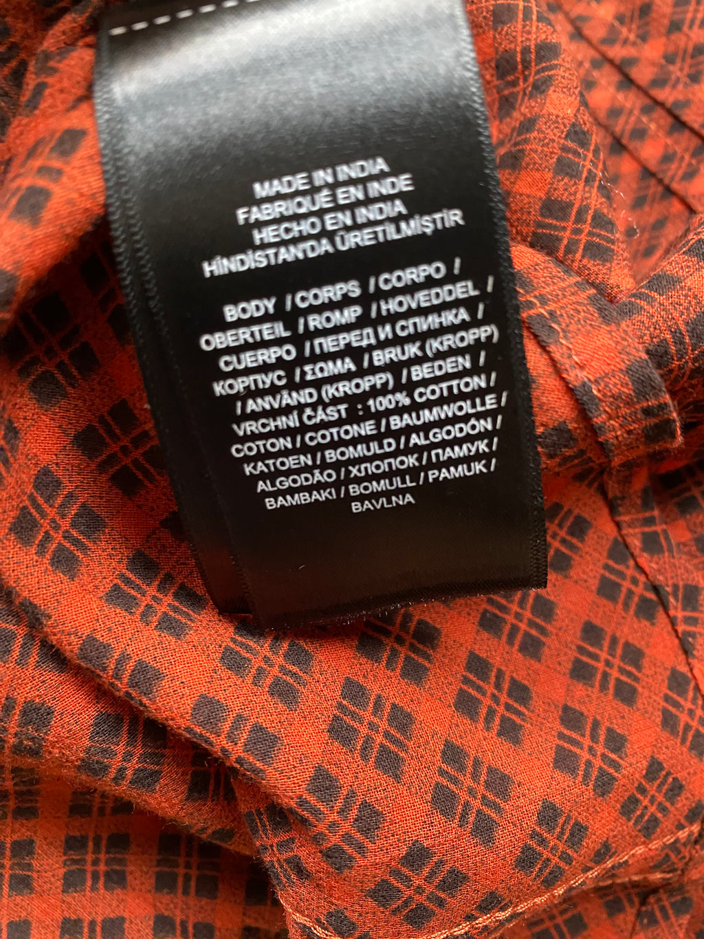 RRL Voile Ruffle Western Blouse