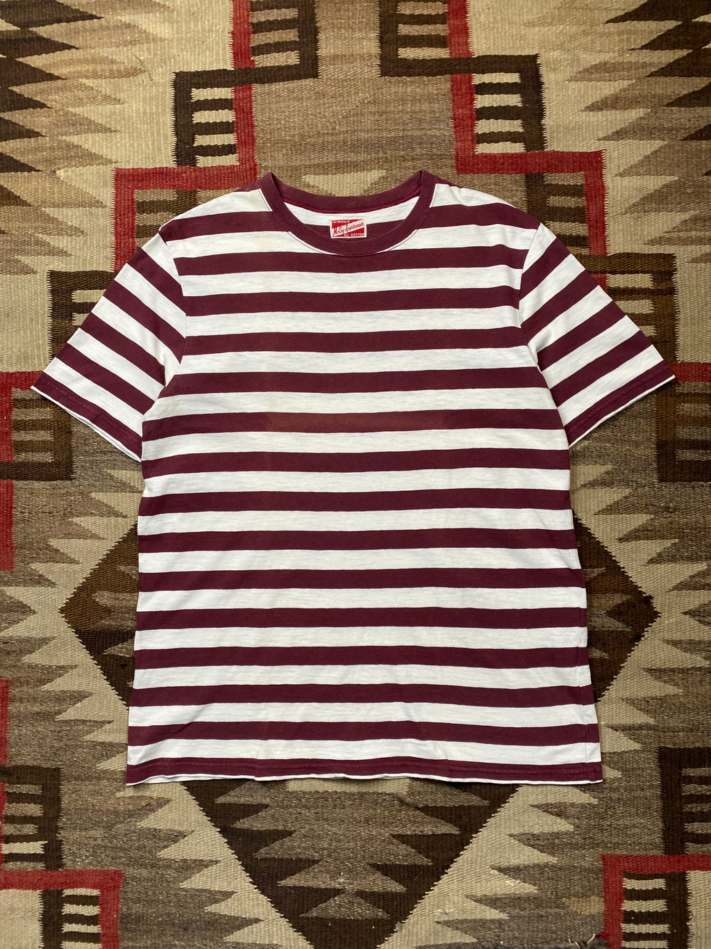 The Real McCoys Striped Tee