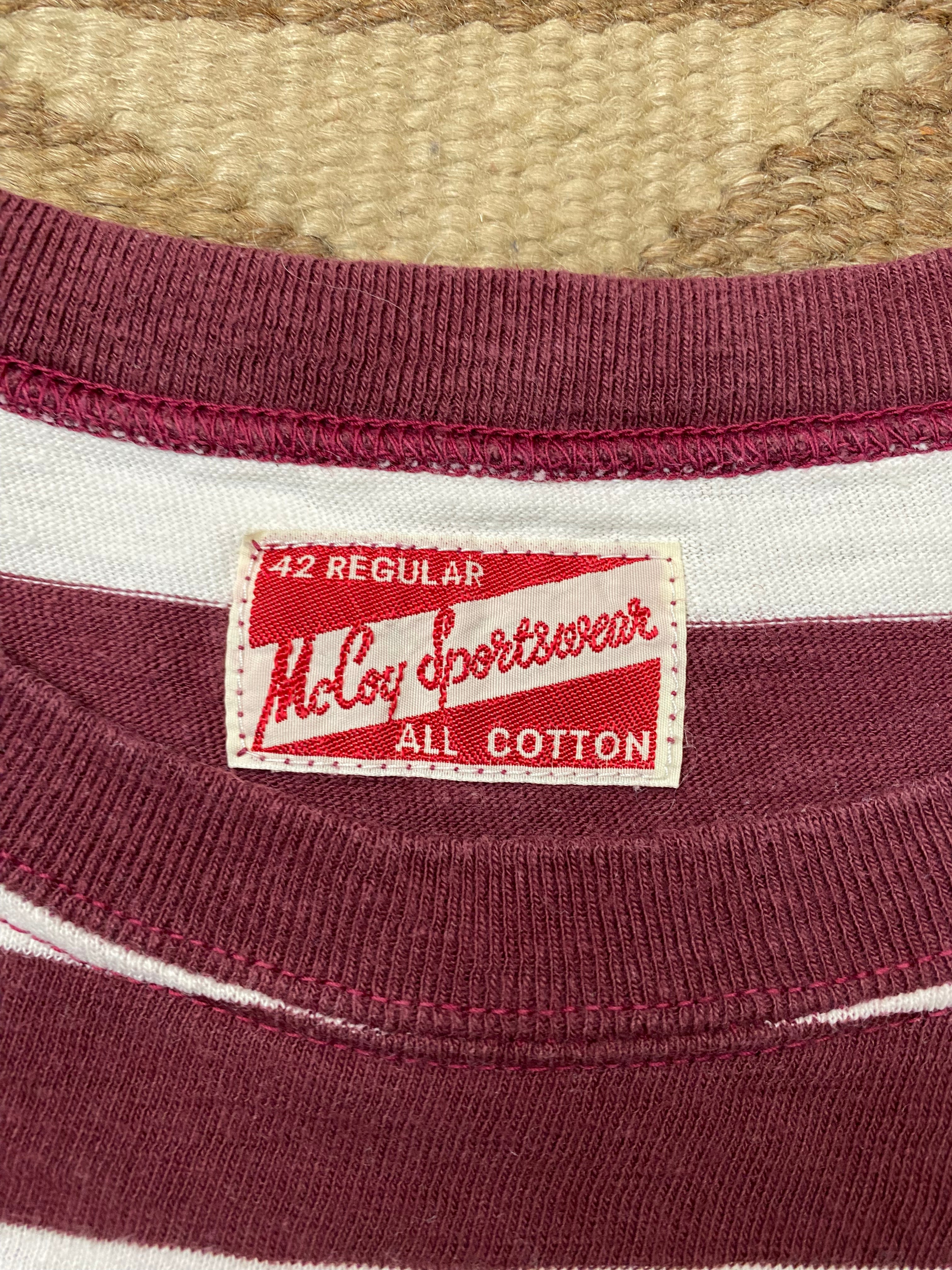 The Real McCoys Striped Tee