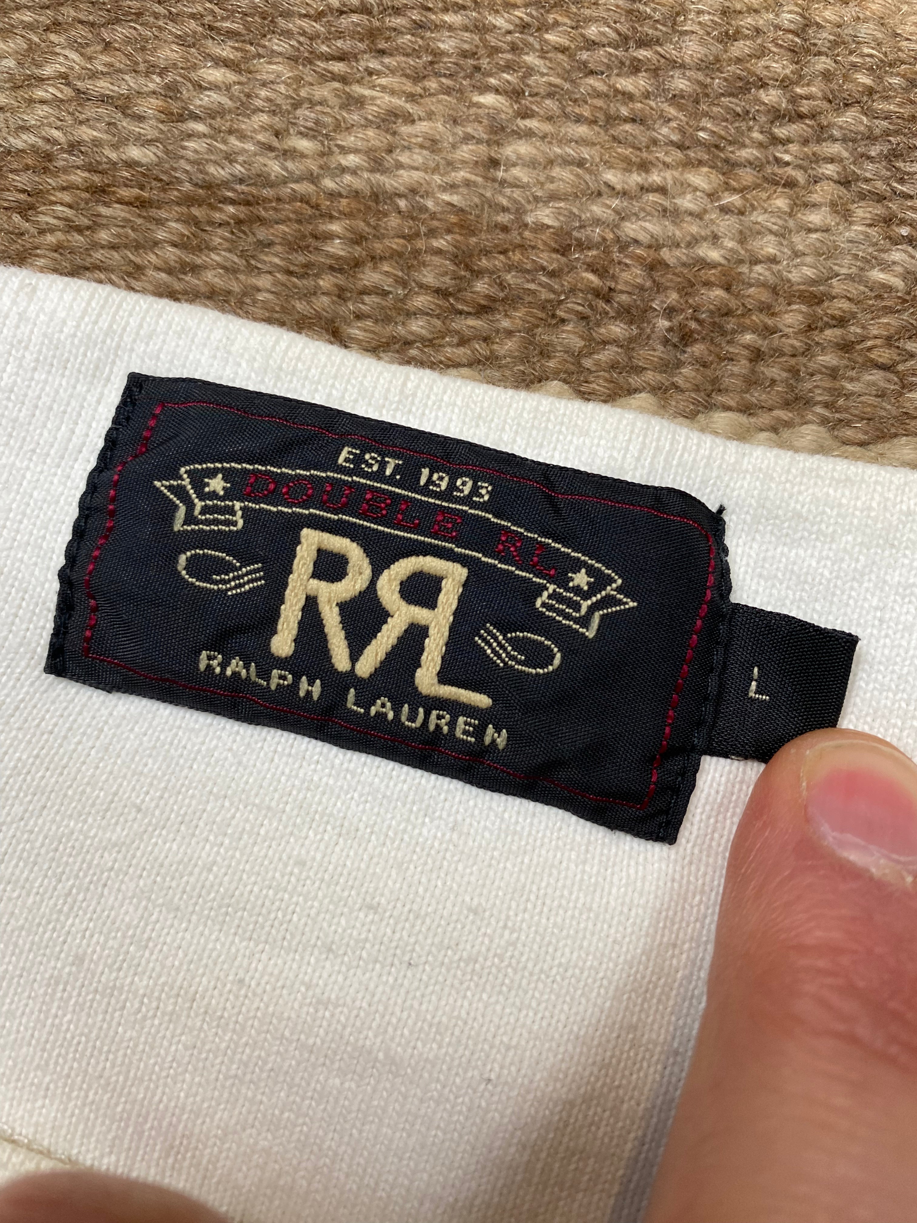 RRL Heavy Cotton Navy Tee