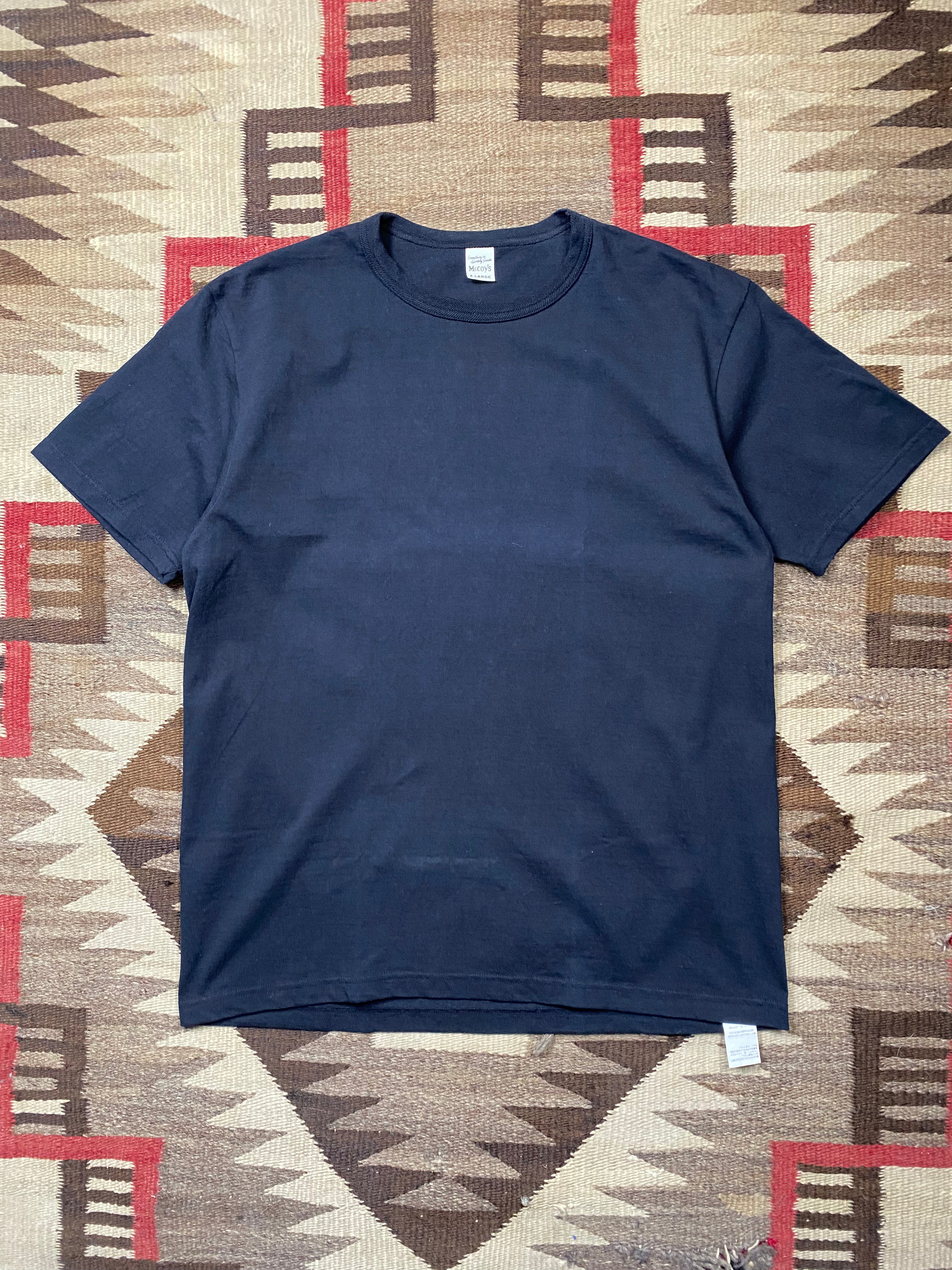 The Real McCoys Black Tee
