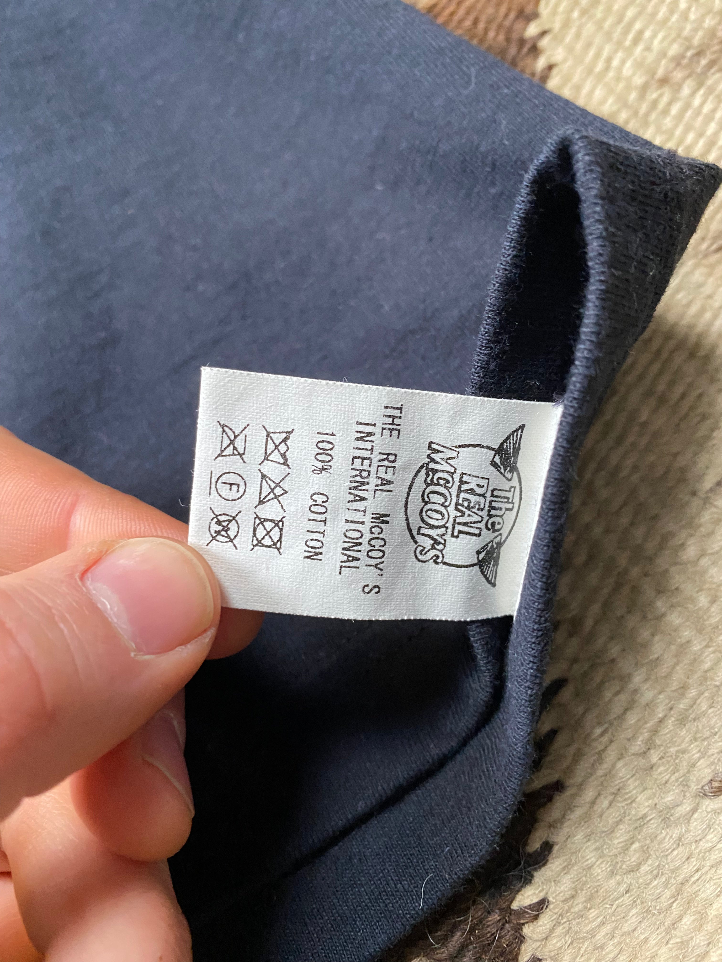 The Real McCoys Black Tee