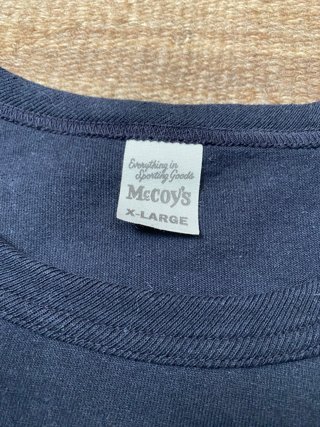 The Real McCoys Black Tee