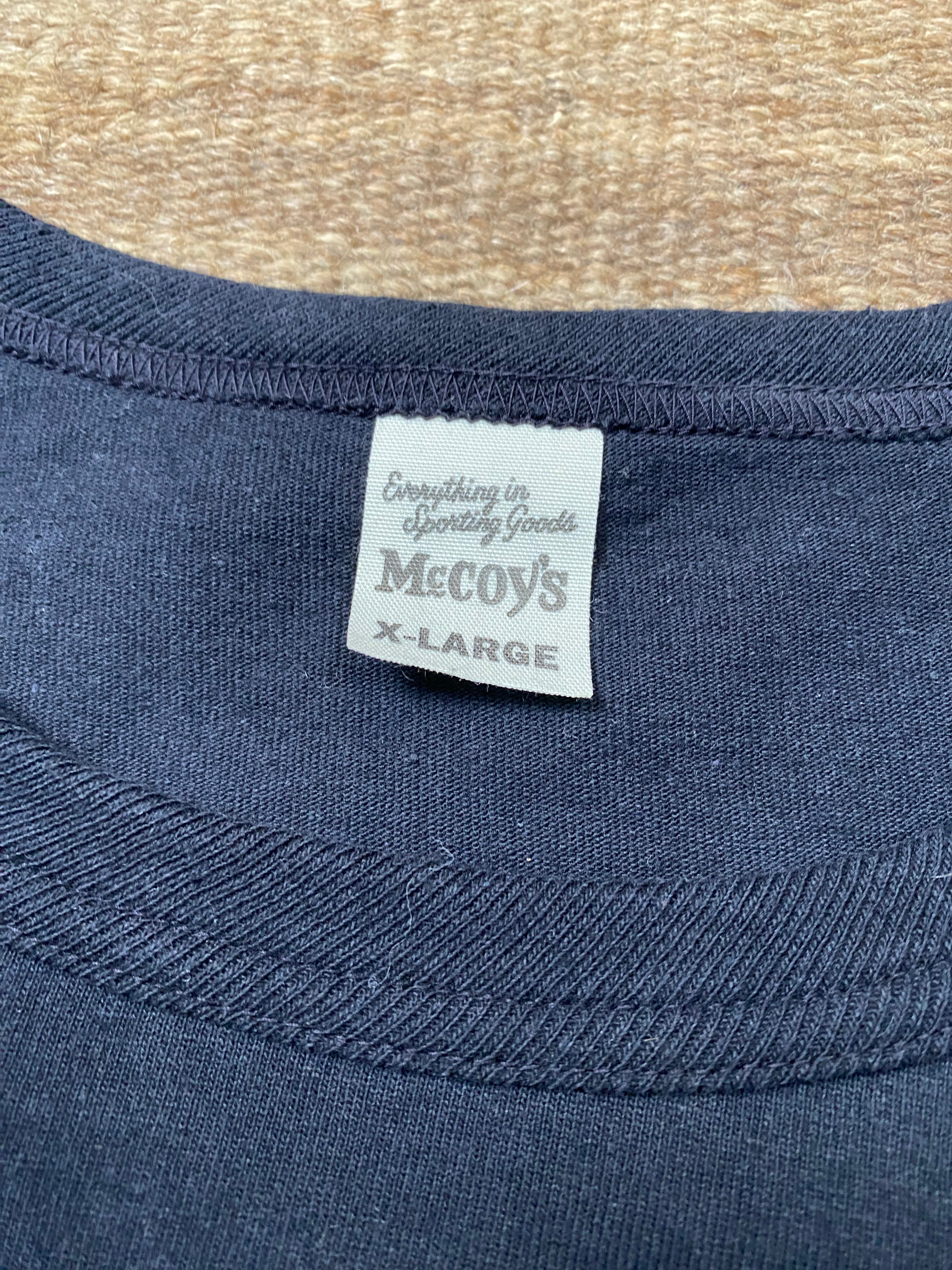 The Real McCoys Black Tee