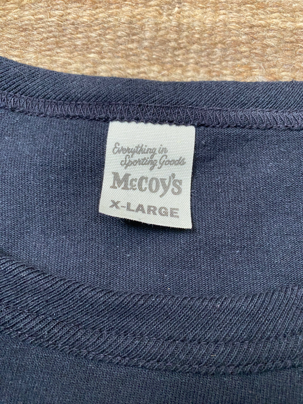 The Real McCoys Black Tee